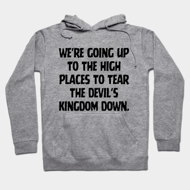 To the High places Hoodie by mksjr